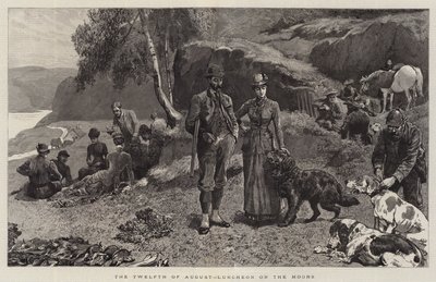 Le douze août, déjeuner sur les landes - John Charlton